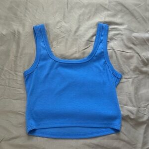 SHEIN Blue Tank Top